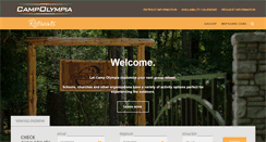 Desktop Screenshot of campolympiaretreats.com